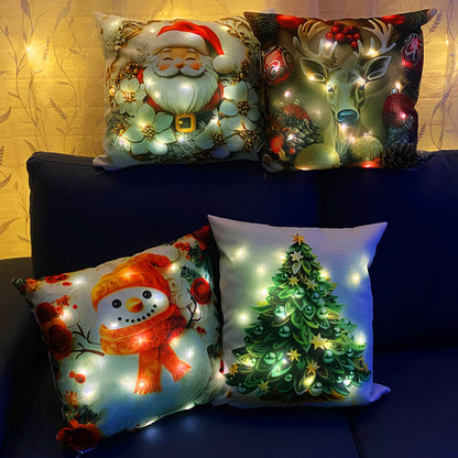 Set Fundas Navideñas con Luces LED - PAGA 3 LLEVA 4 🎅