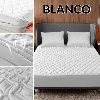 Combo Protector Impermeable Colchón y Almohadas