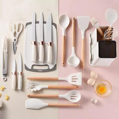 Set Utensilios De Cocina Premium x19 piezas